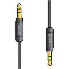 AV:link Precision kabel Jack 3.5mm stereo samec - Jack 3.5mm stereo samec, 0.5m