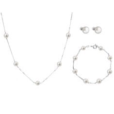 Evolution Group Elegantní zvýhodněná souprava šperků Pavona 21004.1, 22015.1, 23008.1 (náhrdelník, náramek, náušnice