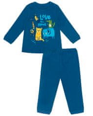 WINKIKI chlapecké pyžamo Animals WNB11963-380 74 tmavě modrá