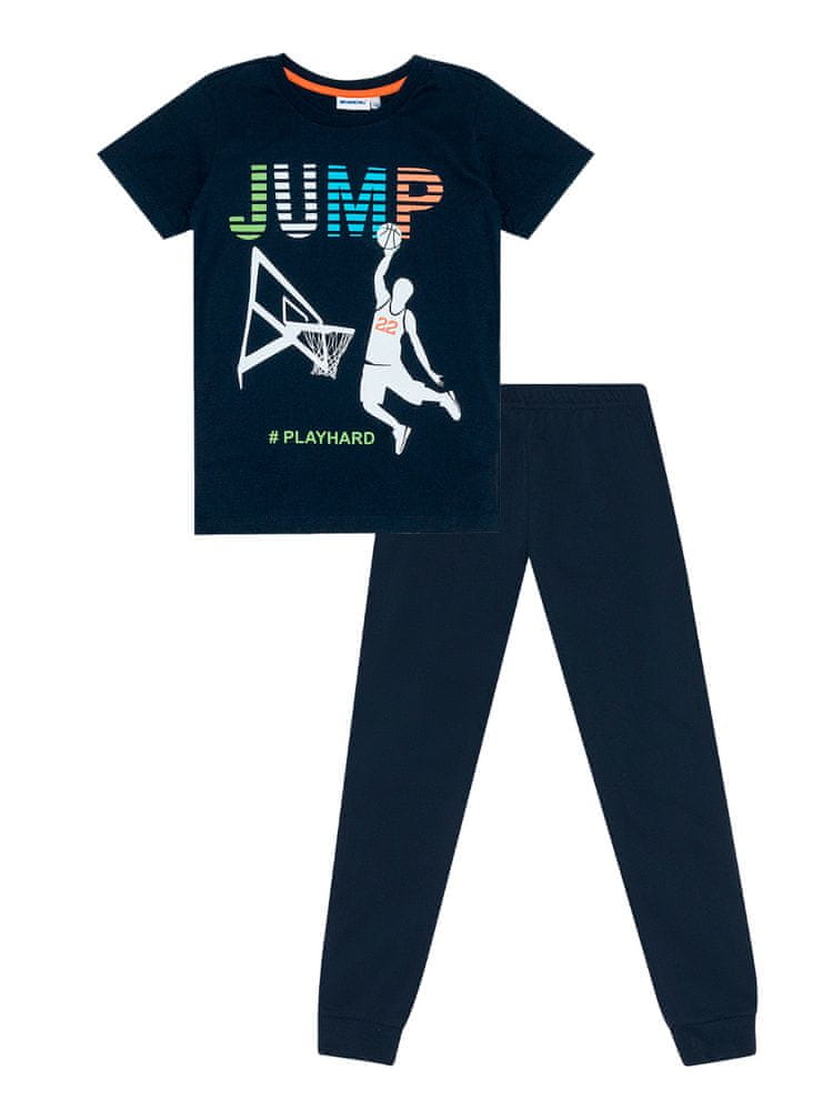 WINKIKI chlapecké pyžamo Jump WJB11981-190 134 tmavě modrá