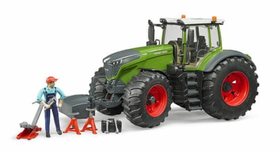 Bruder Traktor fendt 1050 vario s mechanikem a dílenským