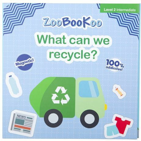 Zoobookoo Magnetická kniha - co můžeme recyklovat?