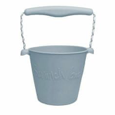 Scrunch Silikonový kbelíček světle šedý