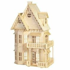 Kraftika Woodcraft dřevěné 3d puzzle gotický dům