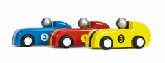 Le Toy Van Set závodních aut pullback