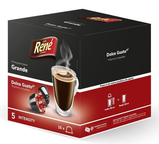 René Grande kapsle pro kávovary Dolce Gusto 16 ks