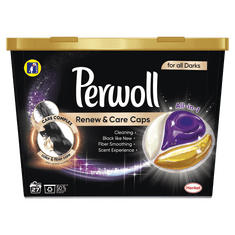 Perwoll kapsle na praní Renew & Care Black 27 ks