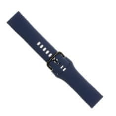 FIXED Silikonový řemínek Silicone Strap s šířkou 20mm pro smartwatch, modrý FIXSST-20MM-BL