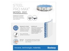 Bestway Steel Pro Max 3,05 x 0,76 m 56408 + Kartušová filtrace