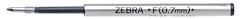 Zebra F29923 Náplň do kuličkového pera "F", červená, 0,24 mm