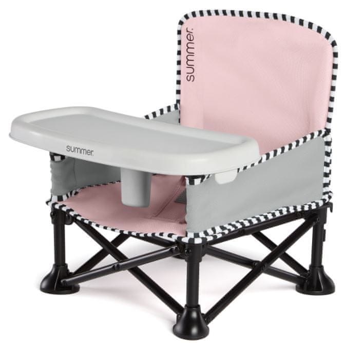 Levně Summer Infant Dětská přenosná židle Pop ´n Sit Pink