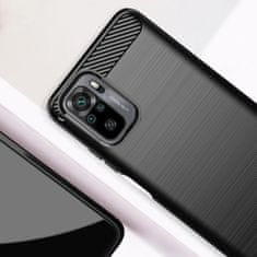 IZMAEL Pouzdro Carbon Bush TPU pre Xiaomi Redmi Note 10 5G/Poco M3 - Modrá KP10697