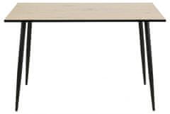 Design Scandinavia Jídelní stůl Wilma, 120 cm, bílá