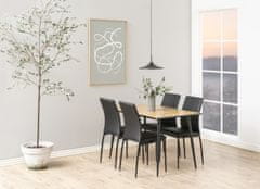 Design Scandinavia Jídelní stůl Wilma, 120 cm, přírodní