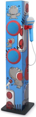 Bluetooth reproduktor s mikrofonem muse m1020kdb karaoke funkce aux in připojení hudební výkon 30 w fajnový zvuk