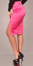 Amiatex Dámská sukně 77084 + Ponožky Gatta Calzino Strech, růžová, 40