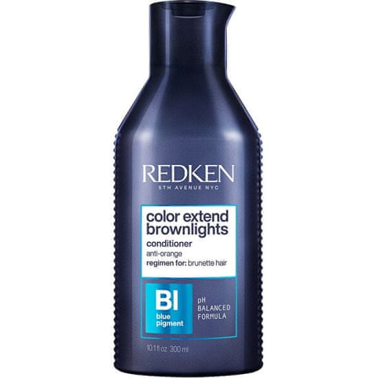 Redken Tónovací kondicionér pro hnědé odstíny vlasů Color Extend Brownlights (Blue Toning Conditioner)
