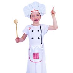 Dětský kostým kuchařka vel. S, (110-116 cm)