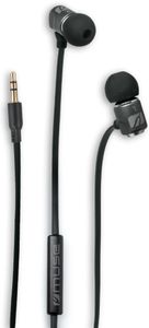 kabelová sluchátka Muse M-107CF 3,ř mm jack konektorem kabelové připojení hd zvuk 8mm měniče dynamické pecky do uší pohodlná při nošení handsfree mikrofon pro telefonování