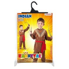 Dětský kostým Indián s šátkem vel. M