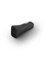 UNIQ Uniq Votra Duo P30 Car Charger USB-C PD dual port 30W - Charcoal (Black)