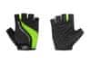 Cyklistické rukavice pánské černá/zelená – 80178 XL