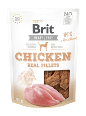 Brit Jerky Chicken Fillets 12x 80g