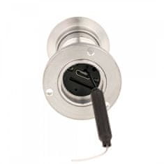 Secutek Bezdrátové dveřní kukátko SKI-ID158 Stříbrné