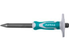 Total Sekáč THT4221216 sekáč špičatý s plastovým chráničem, industrial, šířka ostří 4mm, délka 305mm