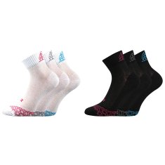 Voxx ponožky Evok černá 3 pár EU 35-38