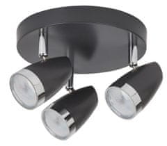 Rabalux  KAREN 6514 LED stropní bodové svítidlo 3x4W | 840lm | 3000K | IP20 - černá