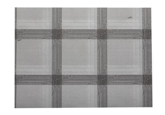 INFIBRA Jednorázové papírové prostírání Infibra Kostka hnědá/šedá 30x40cm - 250ks