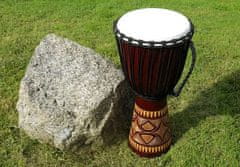 shumee Africký buben Djembe, 70 cm - ručně řezaný