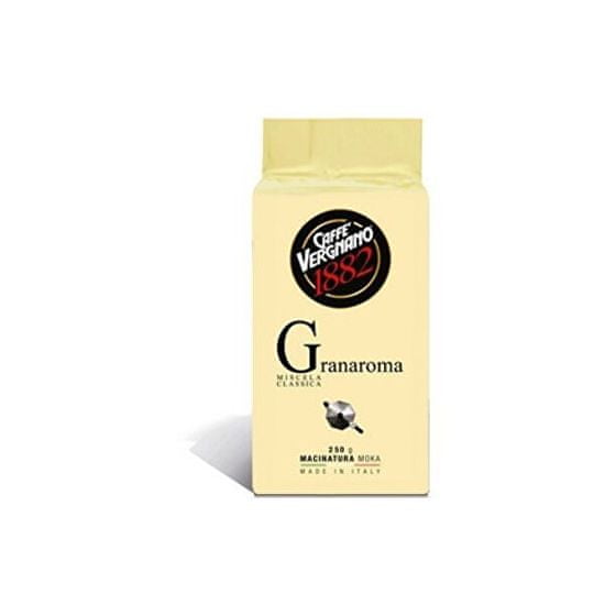 Káva mletá Vergnano Granaroma 250 g vacuum
