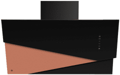 Ciarko Design Odsavač šikmý komínový Trio Black Copper (CDP9001CZ) + 4 roky záruka po registraci
