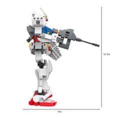 Cogo Warrior stavebnice Bojový robot HIGHT-RX kompatibilní 549 dílů