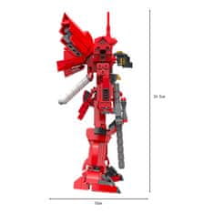 Cogo Warrior stavebnice Bojový robot HIGHT-AN kompatibilní 613 dílů