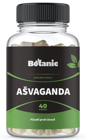 Botanic Ašvaganda 2,5% whitanaloidů 40 kapslí