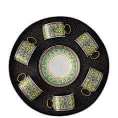 Rosenthal Versace ROSENTHAL VERSACE BAROCCO MOSAIC Set šálků na čaj s podšálkem 6 ks