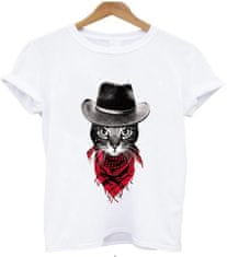 BrinX.cz Cowboy Cat - nové dámské tričko, L