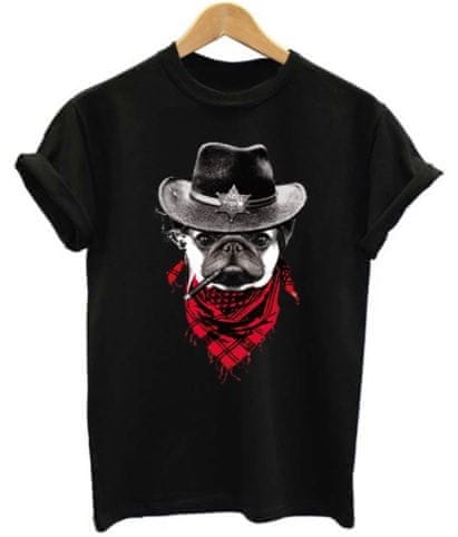 BrinX.cz Cowboy Dog - nové dámské tričko