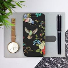 Mobiwear Flipové pouzdro na mobil Xiaomi Redmi Note 9 Pro - VD09S Ptáčci a květy