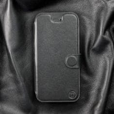 Mobiwear Kožené flip pouzdro na mobil Motorola Moto G52 - Černé - L_BLS