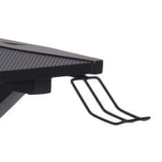 Herní stůl Ninja, 140 cm, černá
