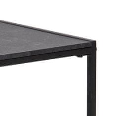 Design Scandinavia Konferenční stolek Infinity, 120 cm, černá