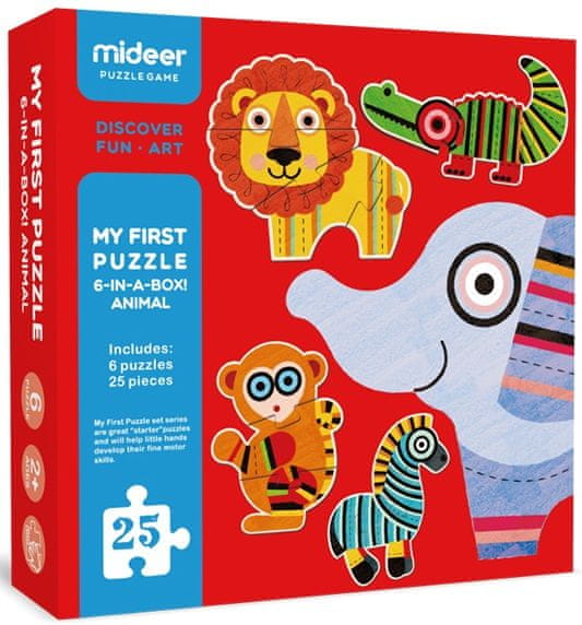 Mideer Mé první puzzle - Zvířata