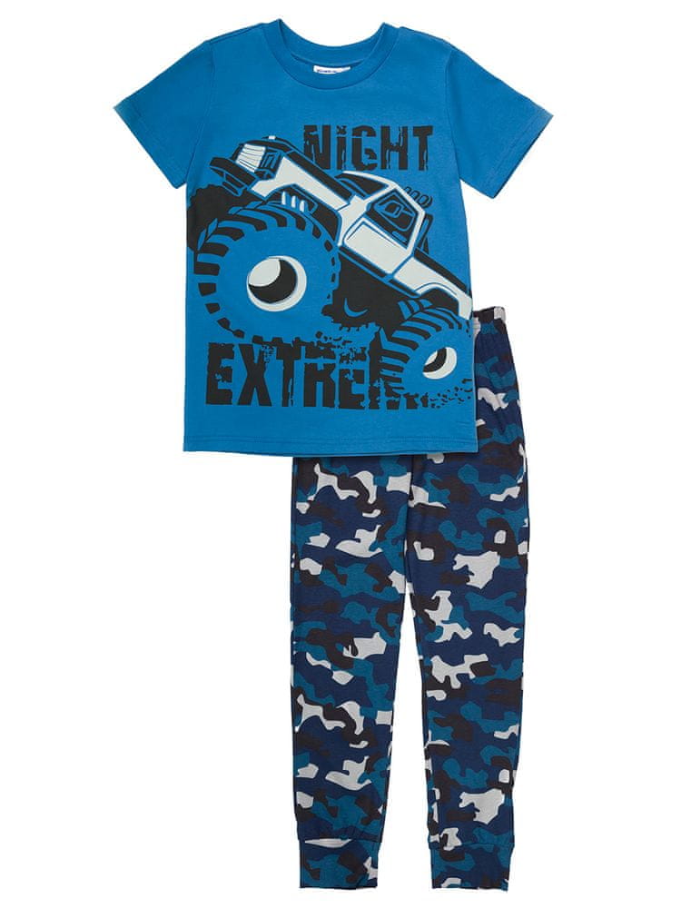 WINKIKI chlapecké pyžamo Night Extreme WJB92623-190 128 tmavě modrá