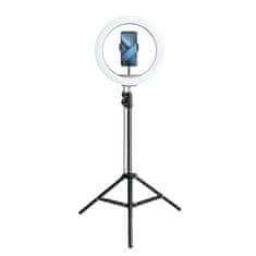MG Selfie Ring Fill kruhové RGB LED světlo 12'' + stativ, černé