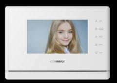 COMMAX CDV-70Y bílý - verze 230Vac - videotelefon 7", CVBS, handsfree, 2 vst.