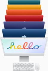 Apple iMac 24" 4,5K Retina M1 /8GB/256GB/8-core GPU, zelená (MGPH3CZ/A)